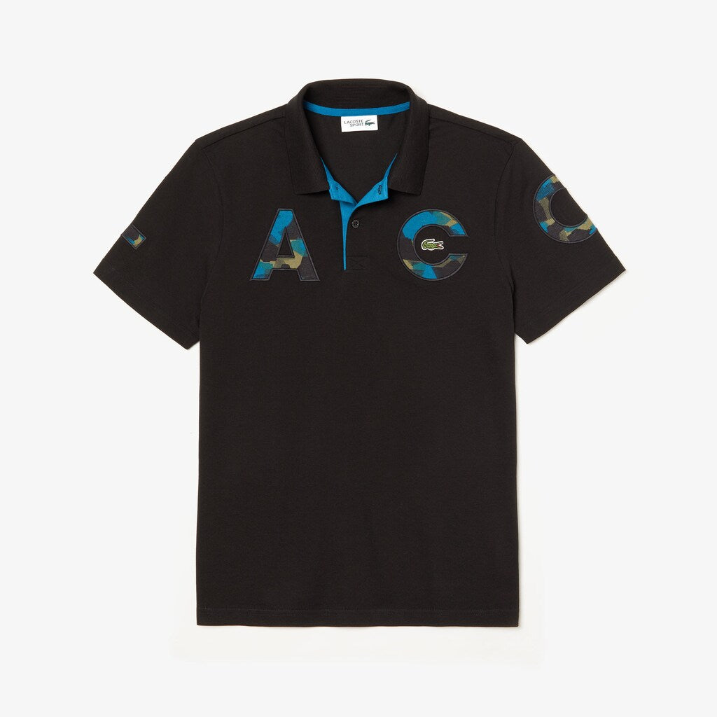 Camo Logo Ultra-Light Cotton Polo | Lacoste Mens