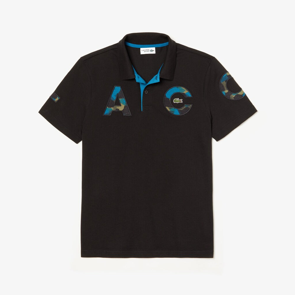 Camo Logo Ultra-Light Cotton Polo | Lacoste Mens