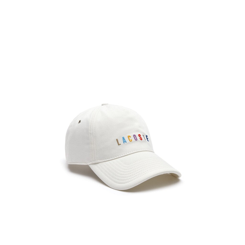 Multicolored Logo Cotton Cap | Lacoste Mens