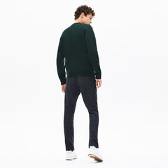 Crewneck Croco Magic Logo Fleece Sweatshirt | Lacoste Mens