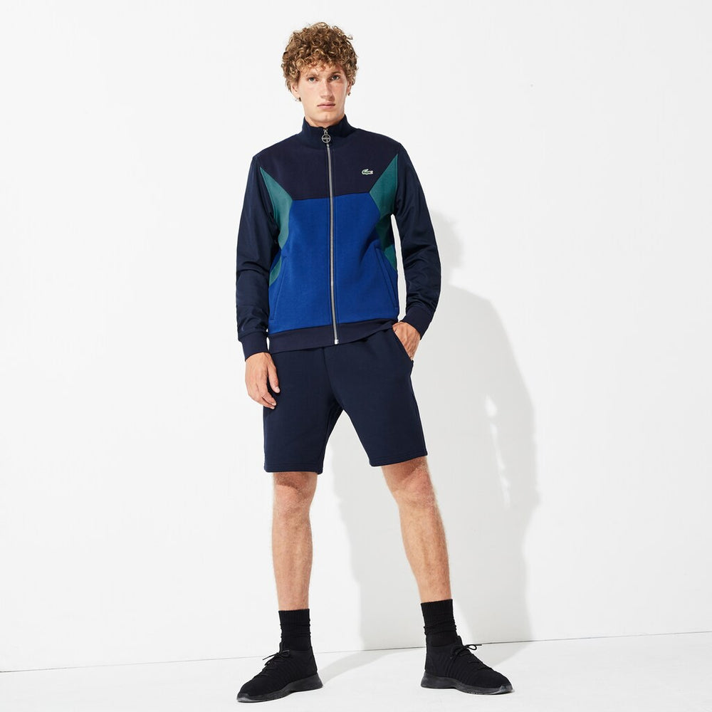 SPORT Color-Blocked Zip Up Tennis Sweatshirt | Lacoste Mens