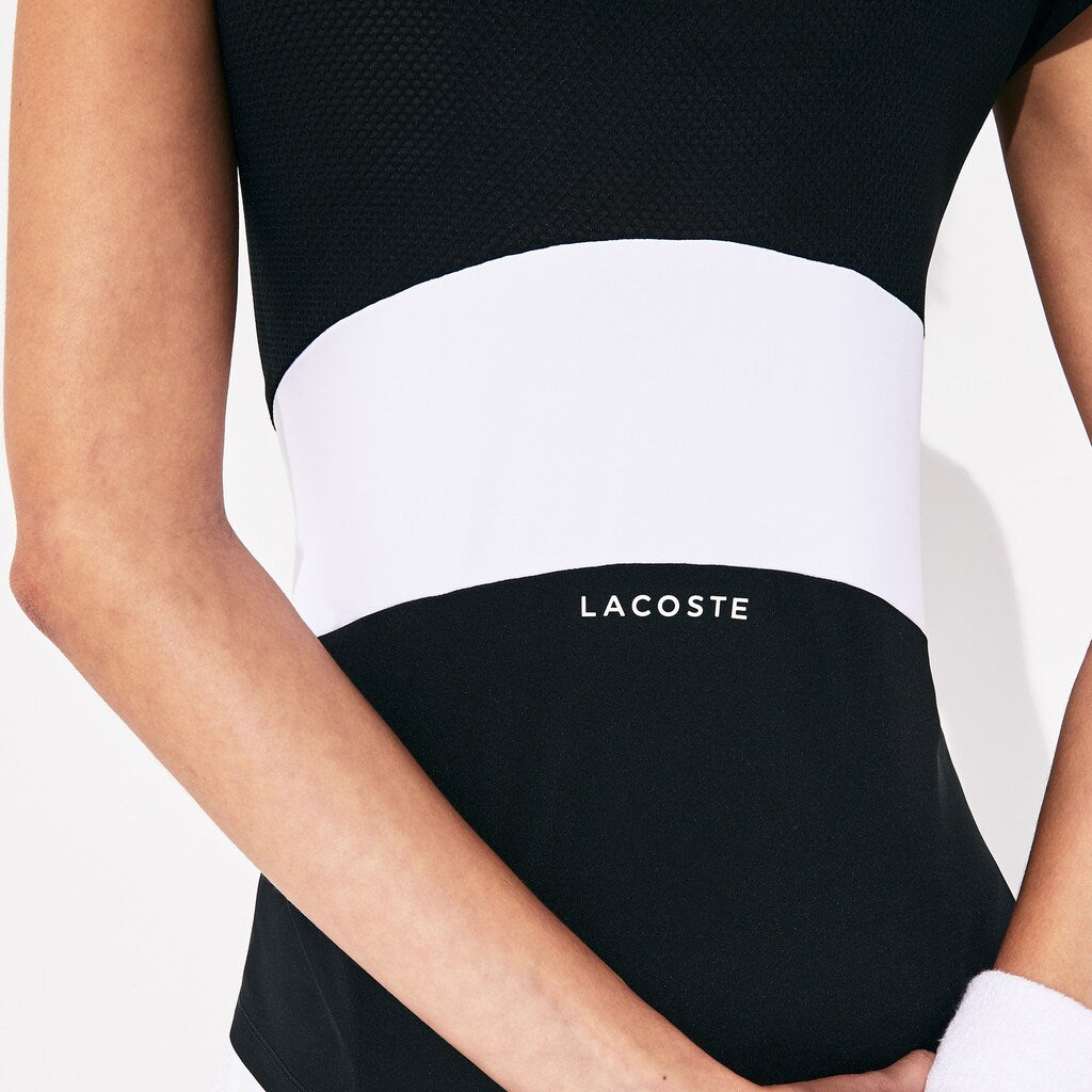 Wo  SPORT Stretch Tech Jersey Mesh T-shirt | Lacoste Womens