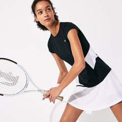 Wo  SPORT Stretch Tech Jersey Mesh T-shirt | Lacoste Womens