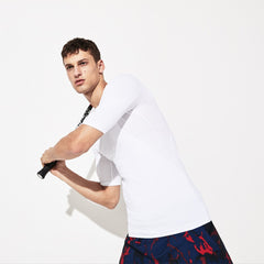 SPORT Novak Djokovic Ultra Dry Stretch Jersey T-shirt | Lacoste Mens