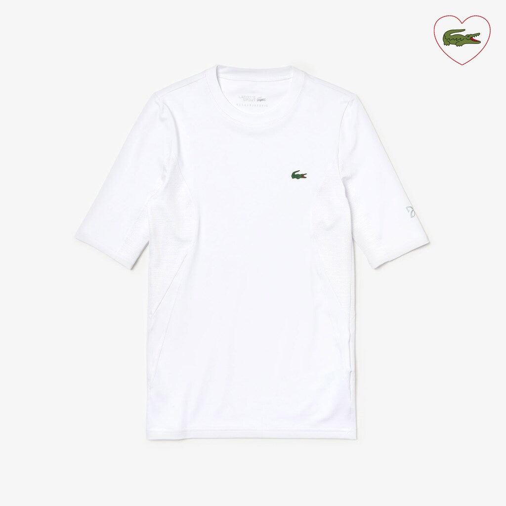 SPORT Novak Djokovic Ultra Dry Stretch Jersey T-shirt | Lacoste Mens