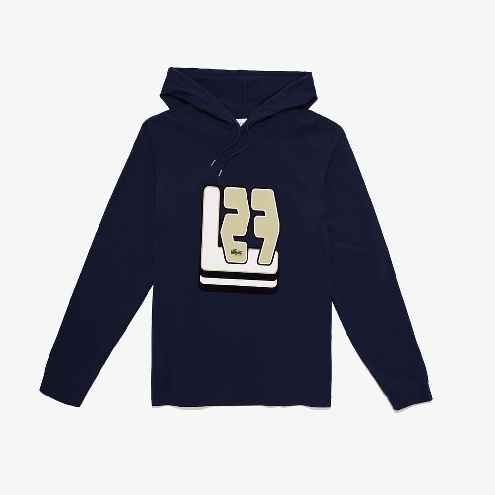 Retro L27 Logo Hooded Sweatshirt | Lacoste Mens
