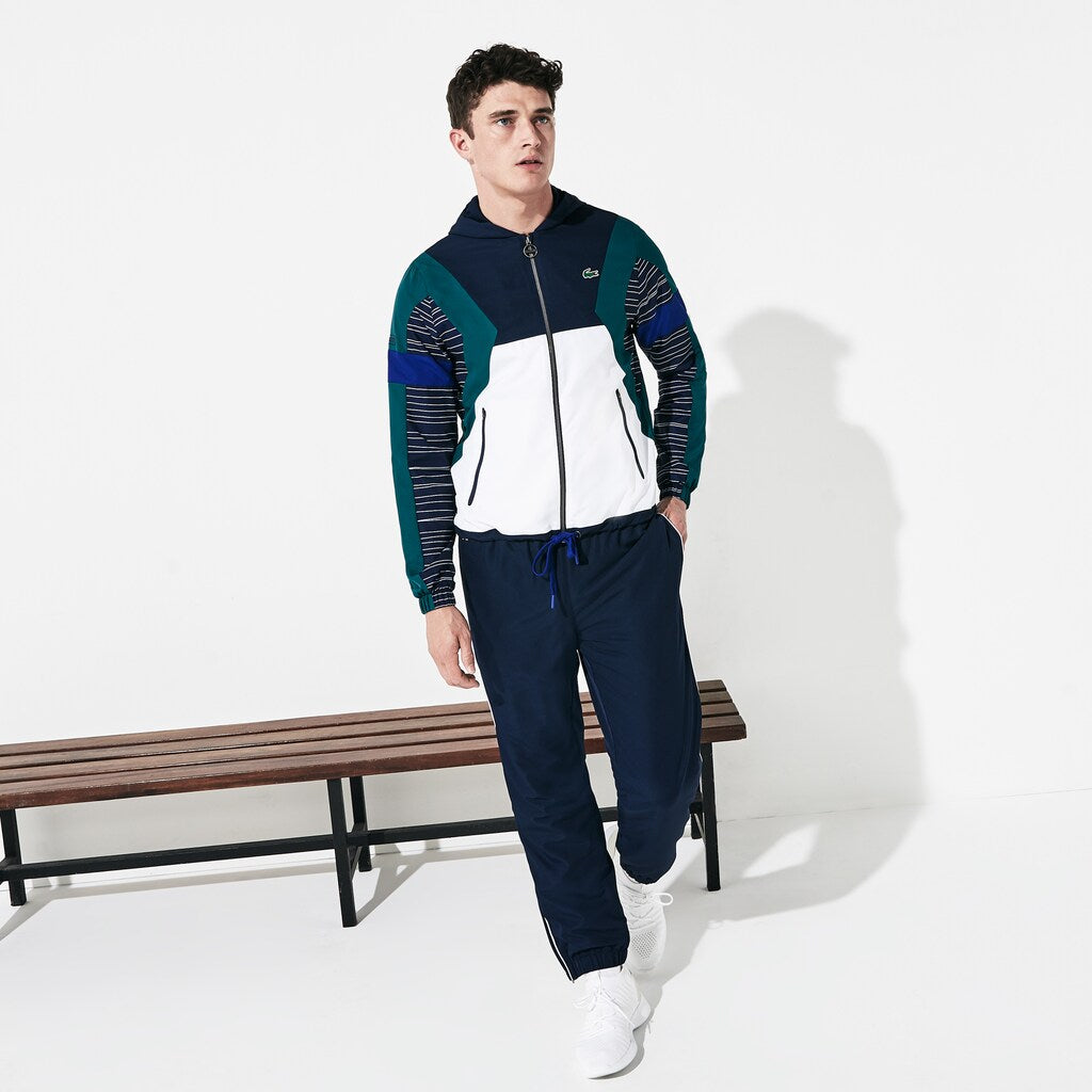 SPORT Hooded Color-Block Tennis Track Suit | Lacoste Mens