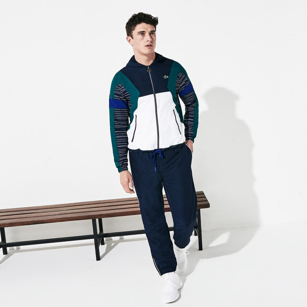 SPORT Hooded Color-Block Tennis Track Suit | Lacoste Mens