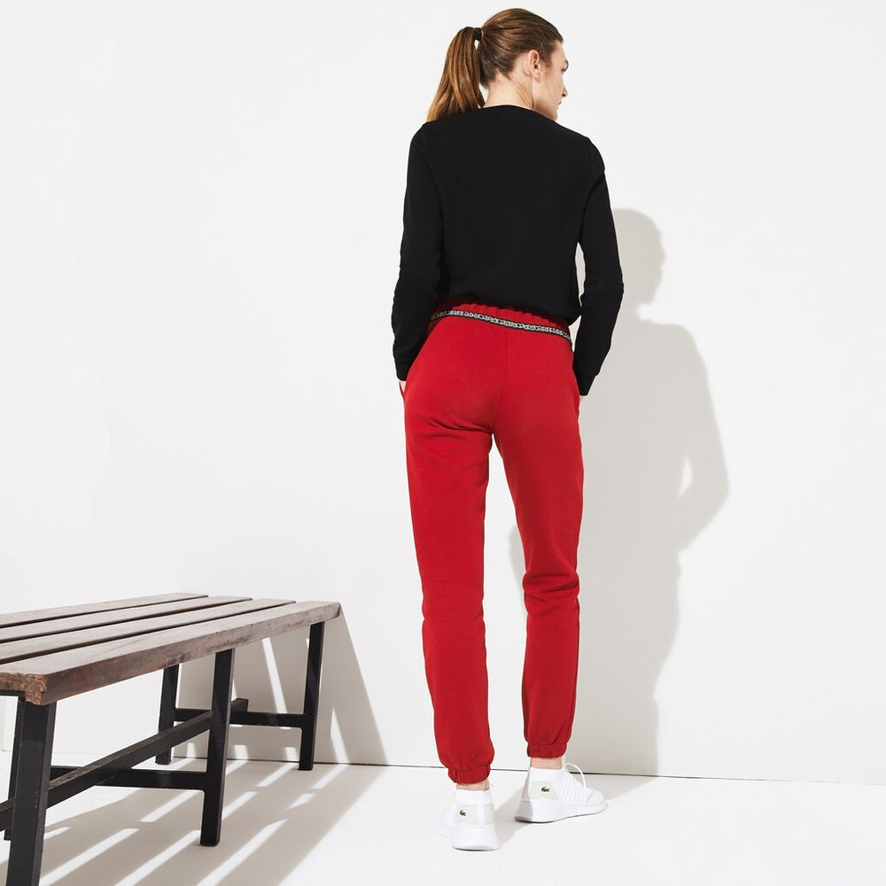 Wo  SPORT Signature Waistband Fleece Sweatpants | Lacoste Womens