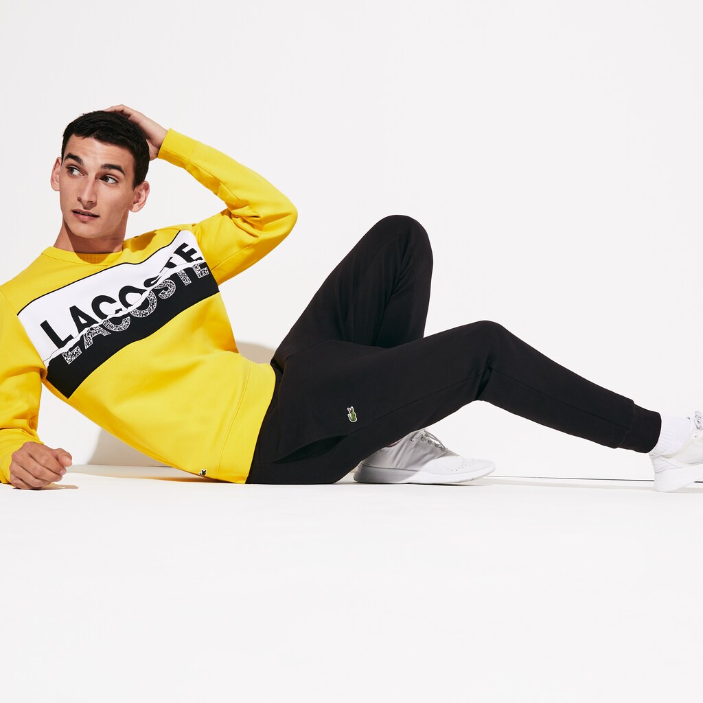 SPORT Cotton Fleece Tennis Sweatpants | Lacoste Mens