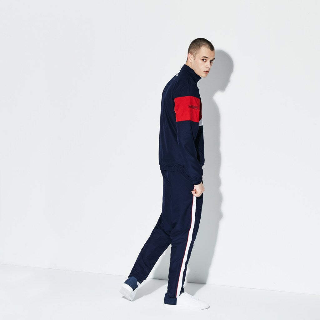 SPORT Colored Bands Taffeta Tennis Tracksuit | Lacoste Mens