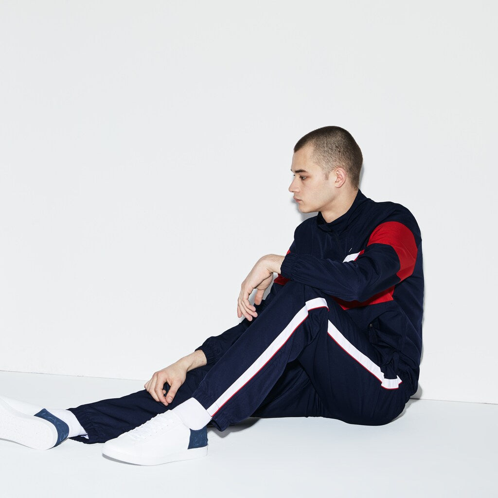SPORT Colored Bands Taffeta Tennis Tracksuit | Lacoste Mens