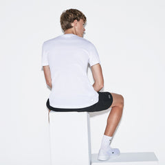 SPORT Crew Neck Lettering Jersey Tennis T-shirt | Lacoste Mens