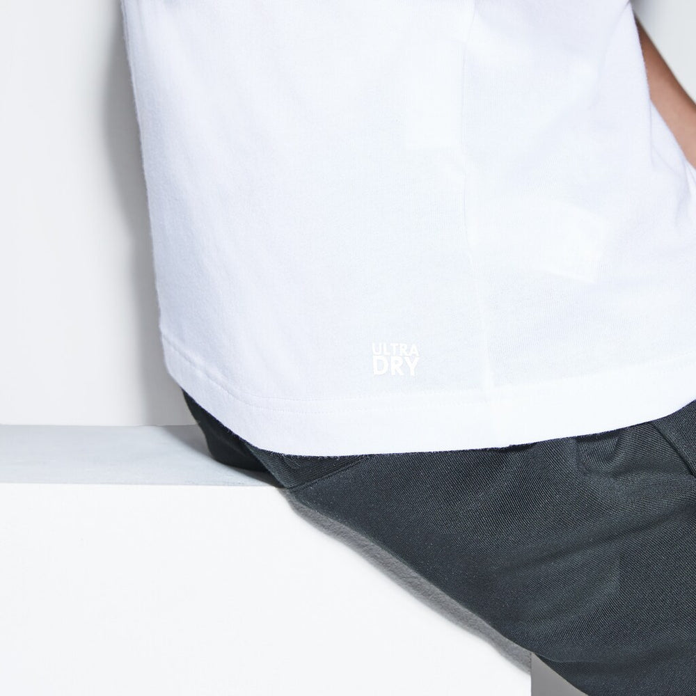 SPORT Crew Neck Lettering Jersey Tennis T-shirt | Lacoste Mens