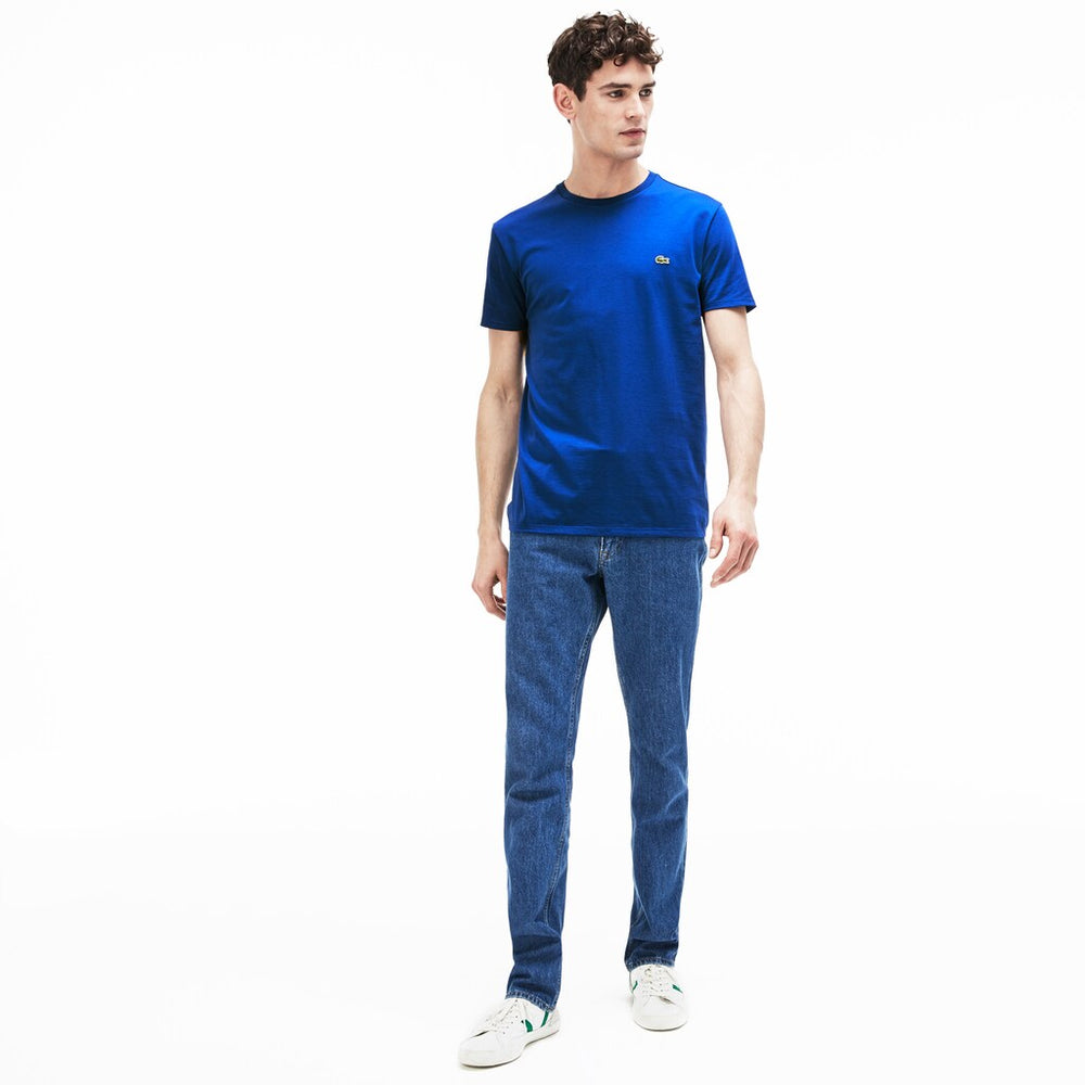 Crew Neck Pima Cotton T-Shirt | Lacoste Mens