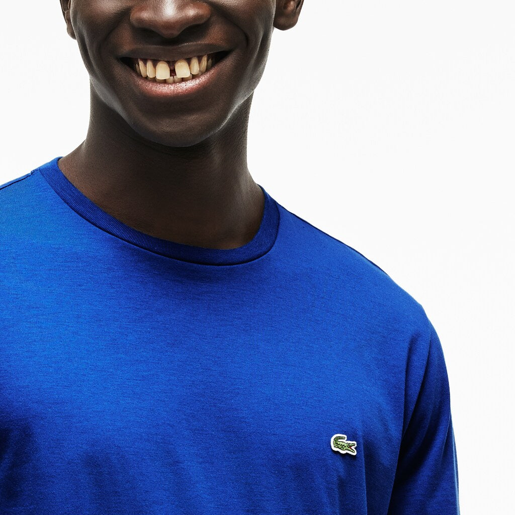 Crew Neck Pima Cotton T-Shirt | Lacoste Mens