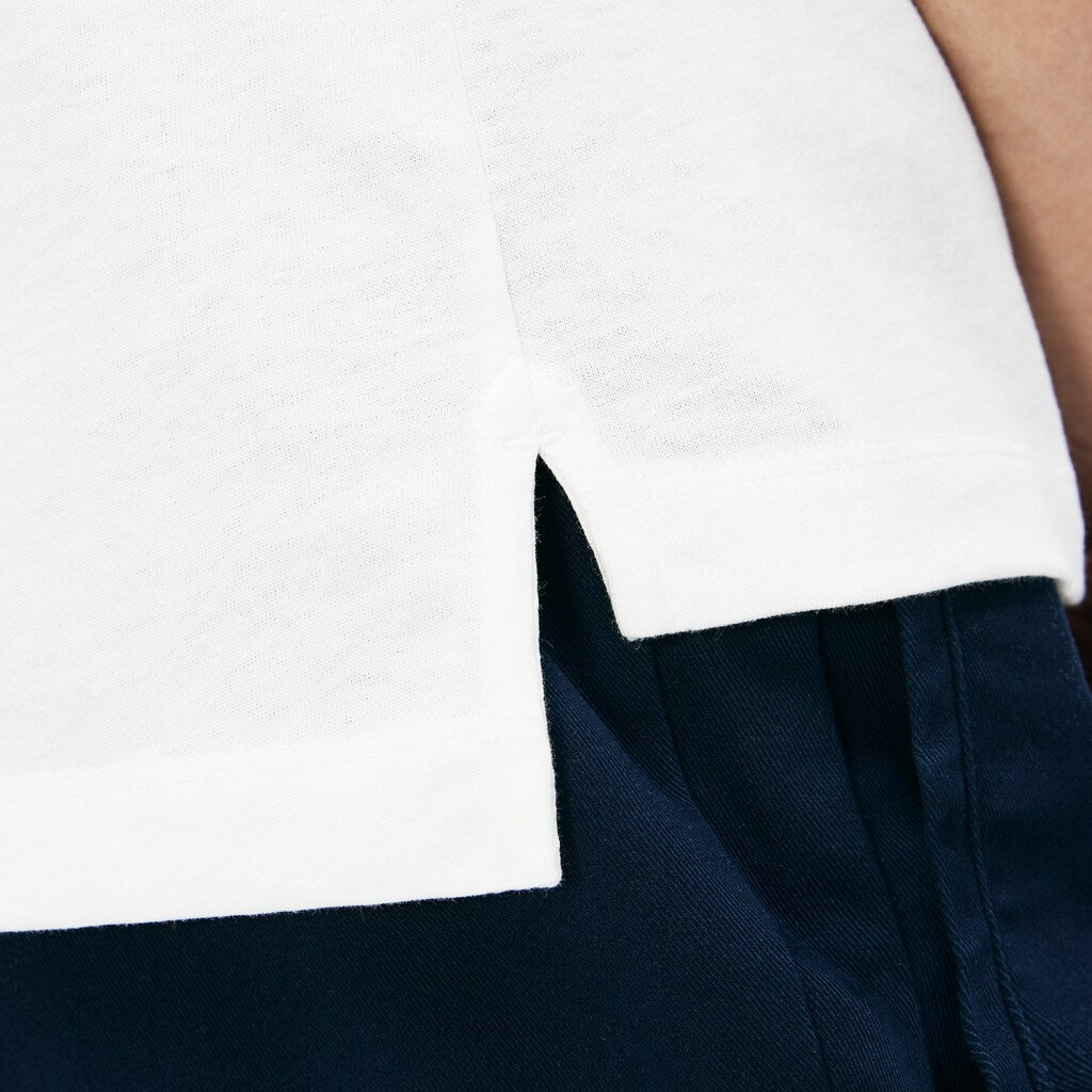 Crew Neck 3D Lettering Cotton Jersey T-shirt | Lacoste Mens
