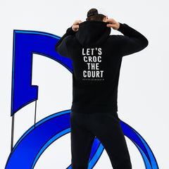 SPORT Novak Djokovic Technical Fleece Hooded Zip Sweatshirt | Lacoste Mens