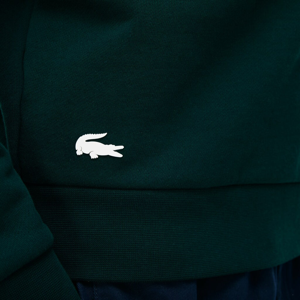 Crew Neck Print Fleece Sweatshirt | Lacoste Mens