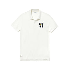 Regular Fit LCST Lettering Petit Piqué Polo | Lacoste Mens