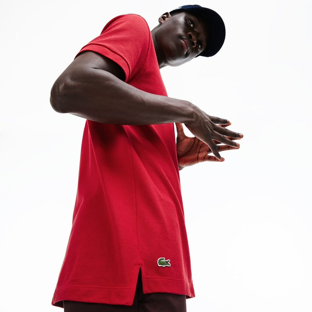 Regular Fit LCST Lettering Petit Piqué Polo | Lacoste Mens