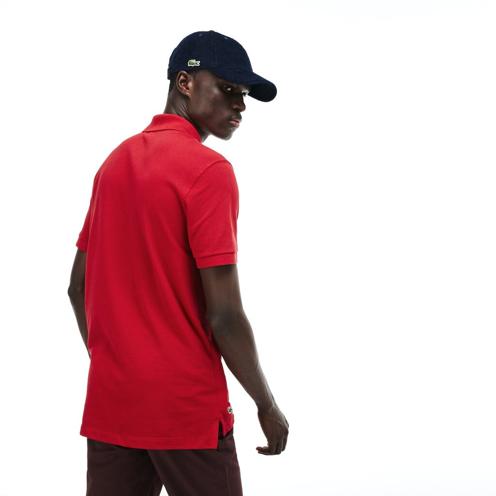 Regular Fit LCST Lettering Petit Piqué Polo | Lacoste Mens