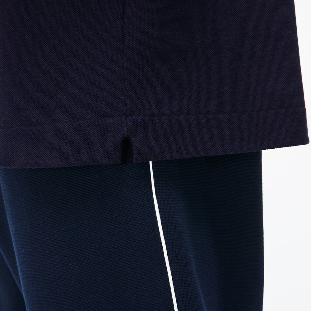 Regular Fit Striped Accents Petit Piqué Polo | Lacoste Mens