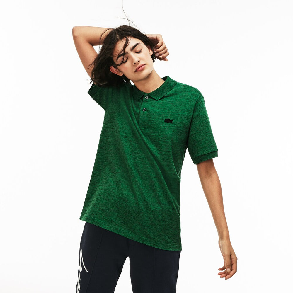 Unisex LIVE Slim Fit Stretch Mini Piqué Polo | Lacoste Mens