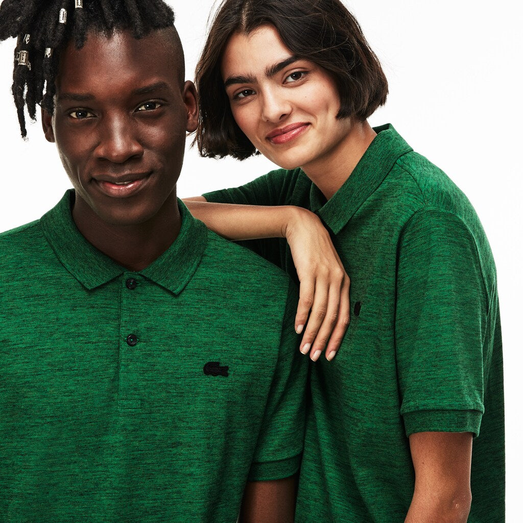 Unisex LIVE Slim Fit Stretch Mini Piqué Polo | Lacoste Mens