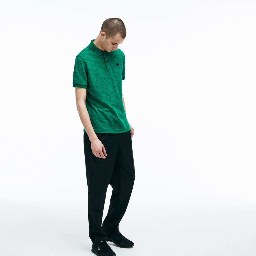 Unisex LIVE Slim Fit Stretch Mini Piqué Polo | Lacoste Mens