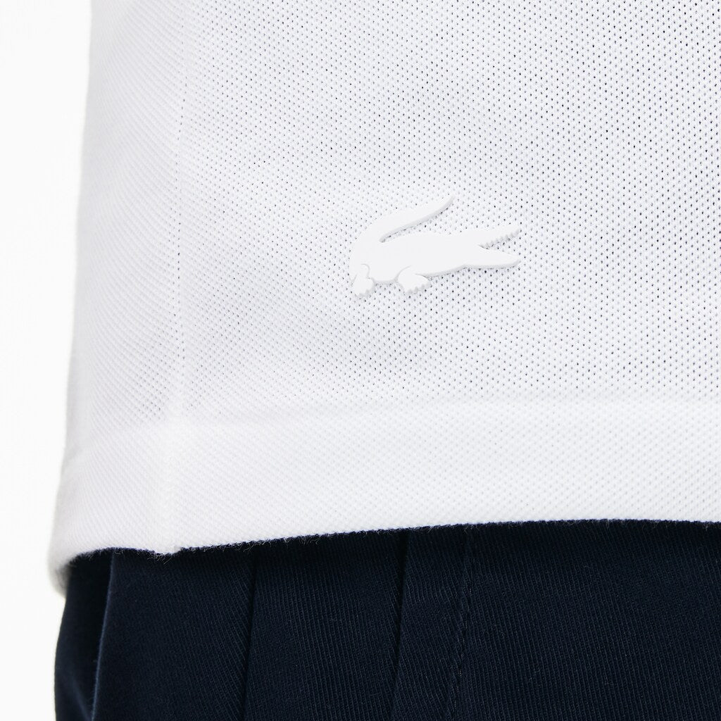 Slim Fit Lettering Stretch Mini Piqué Polo | Lacoste Mens
