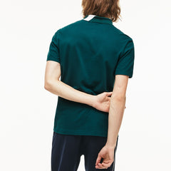 Slim Fit Lettering Stretch Mini Piqué Polo | Lacoste Mens