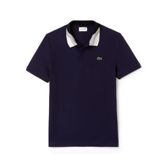 Lacoste Slim Fit Colourblock Striped Knop Piqué Polo Shirt | Lacoste Mens