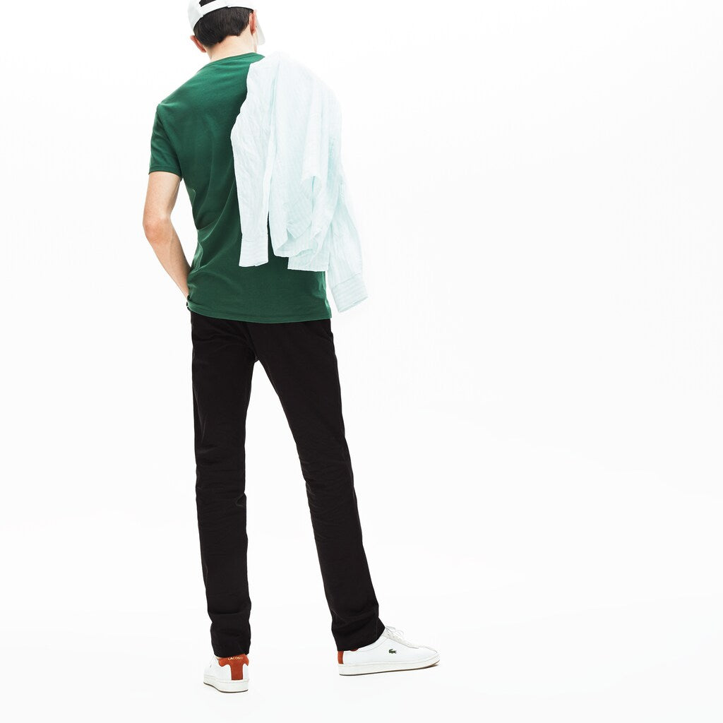 Regular Fit Cotton Gabardine Chino Pants | Lacoste Mens