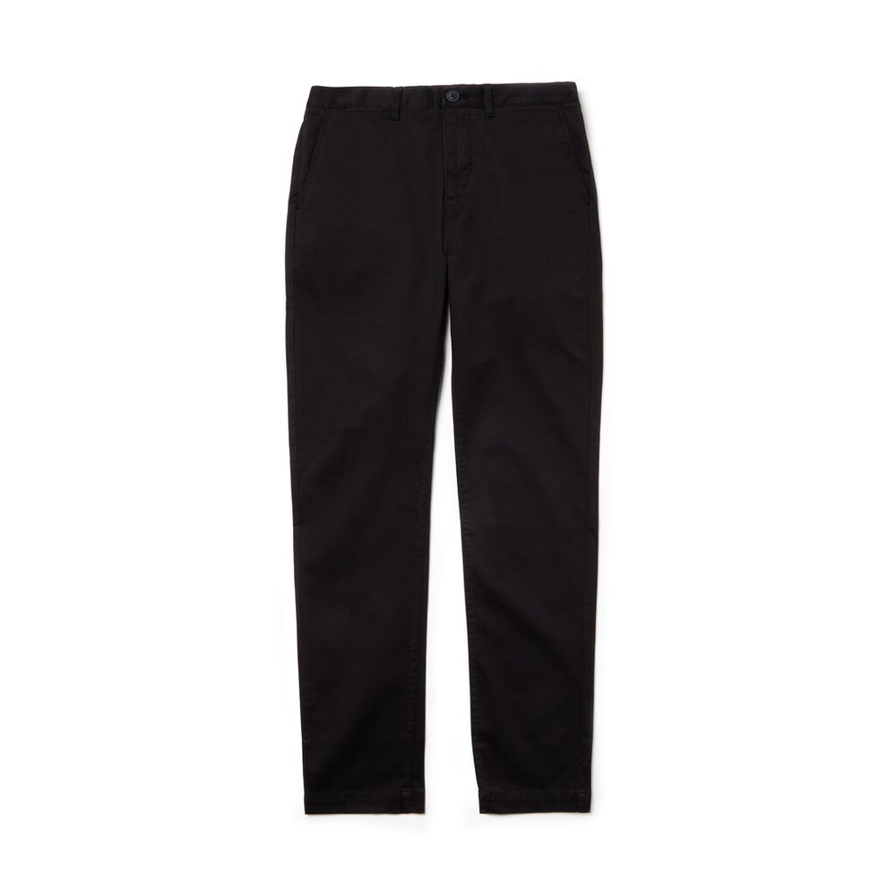 Regular Fit Cotton Gabardine Chino Pants | Lacoste Mens
