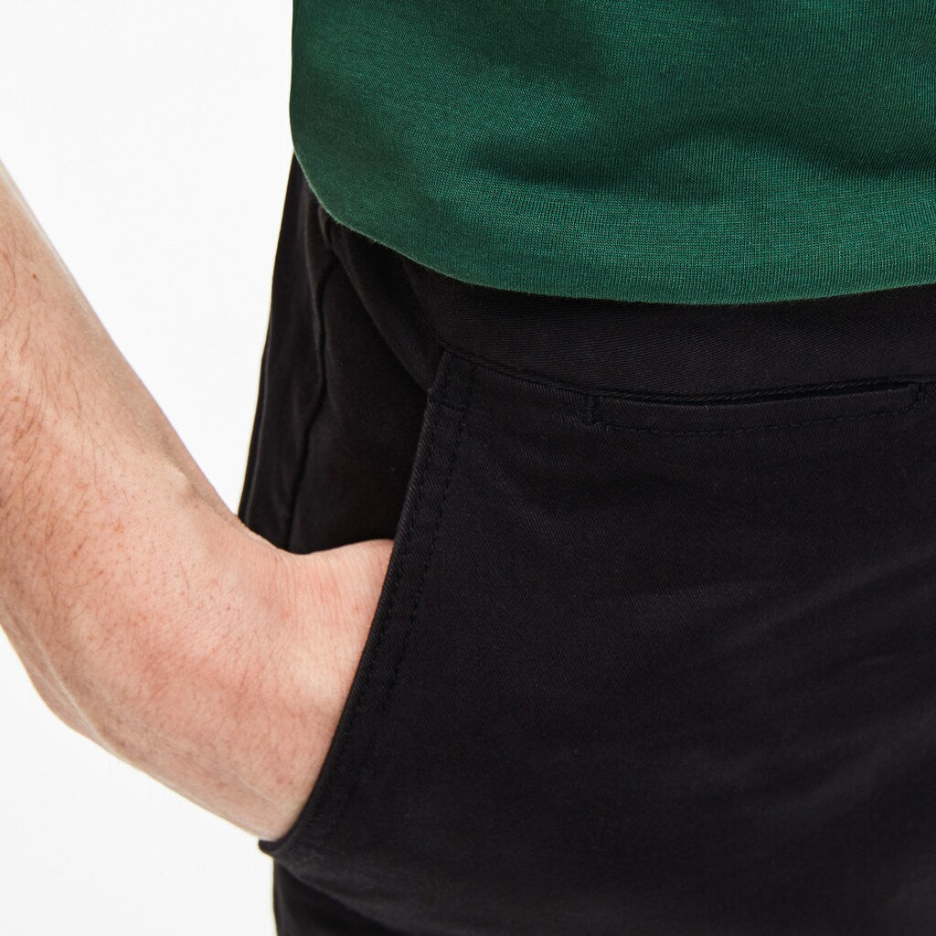 Regular Fit Cotton Gabardine Chino Pants | Lacoste Mens