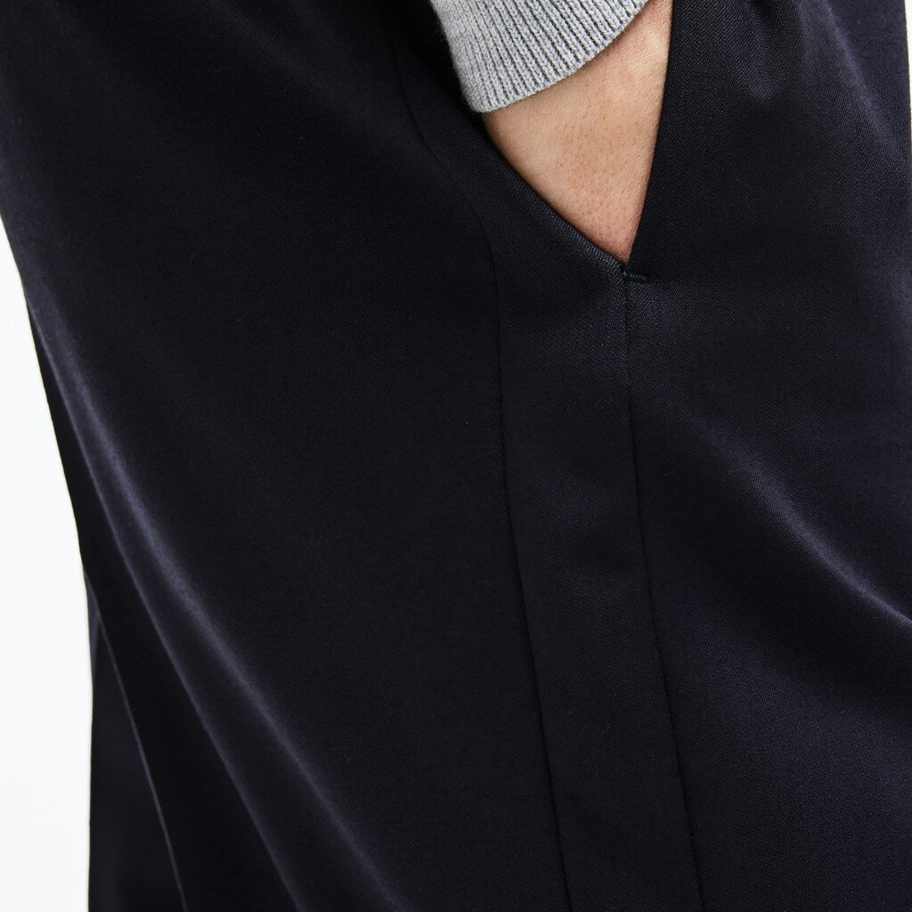 Motion Pleated Stretch Wool Twill Chino Pants | Lacoste Mens