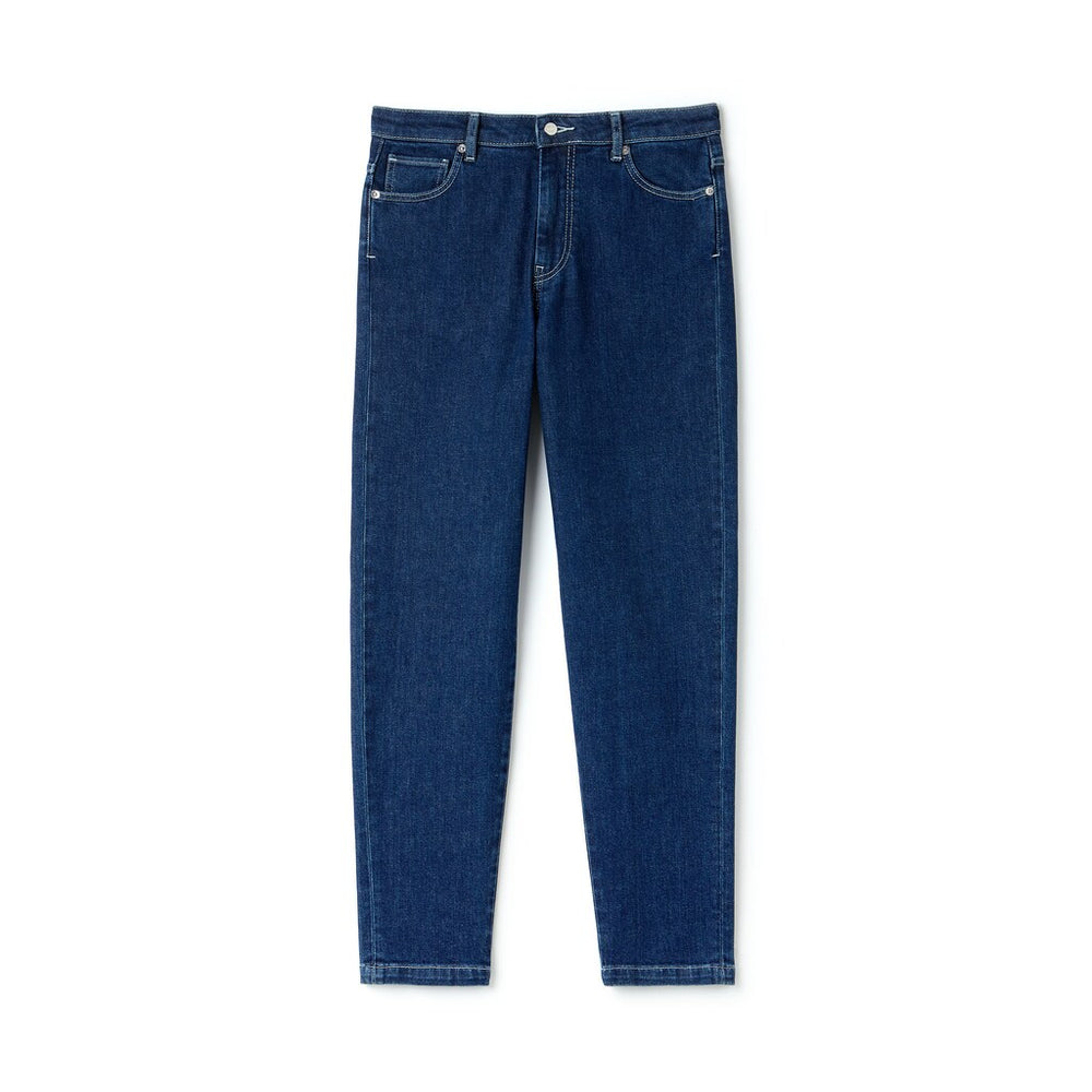 Wo  Regular Fit Stretch Cotton Denim Carrot Pants | Lacoste Womens