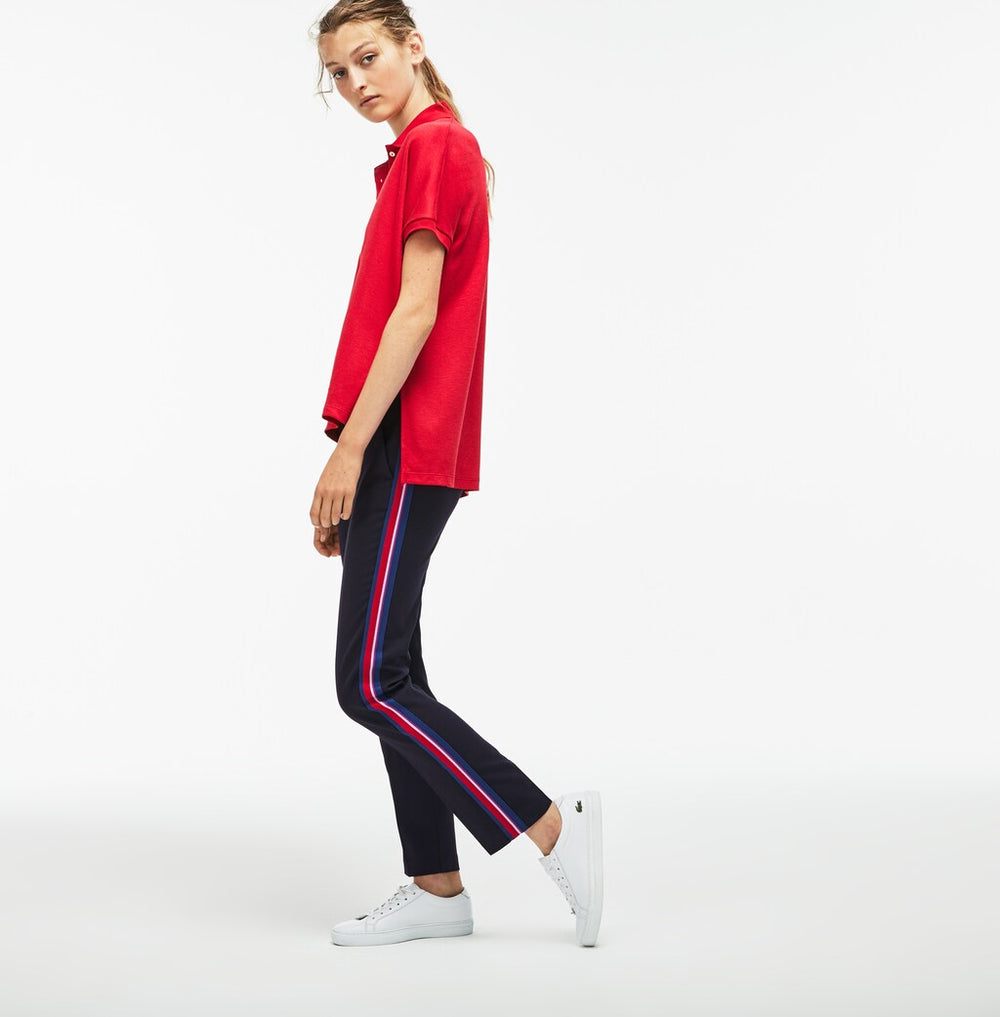 Wo  Slim Fit Side Bands Stretch Wool Piqué | Lacoste Womens