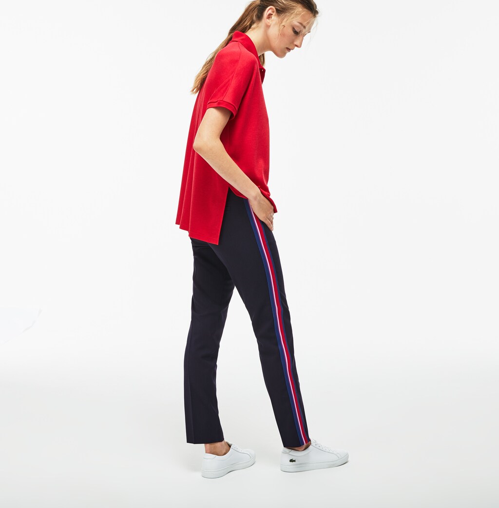Wo  Slim Fit Side Bands Stretch Wool Piqué | Lacoste Womens