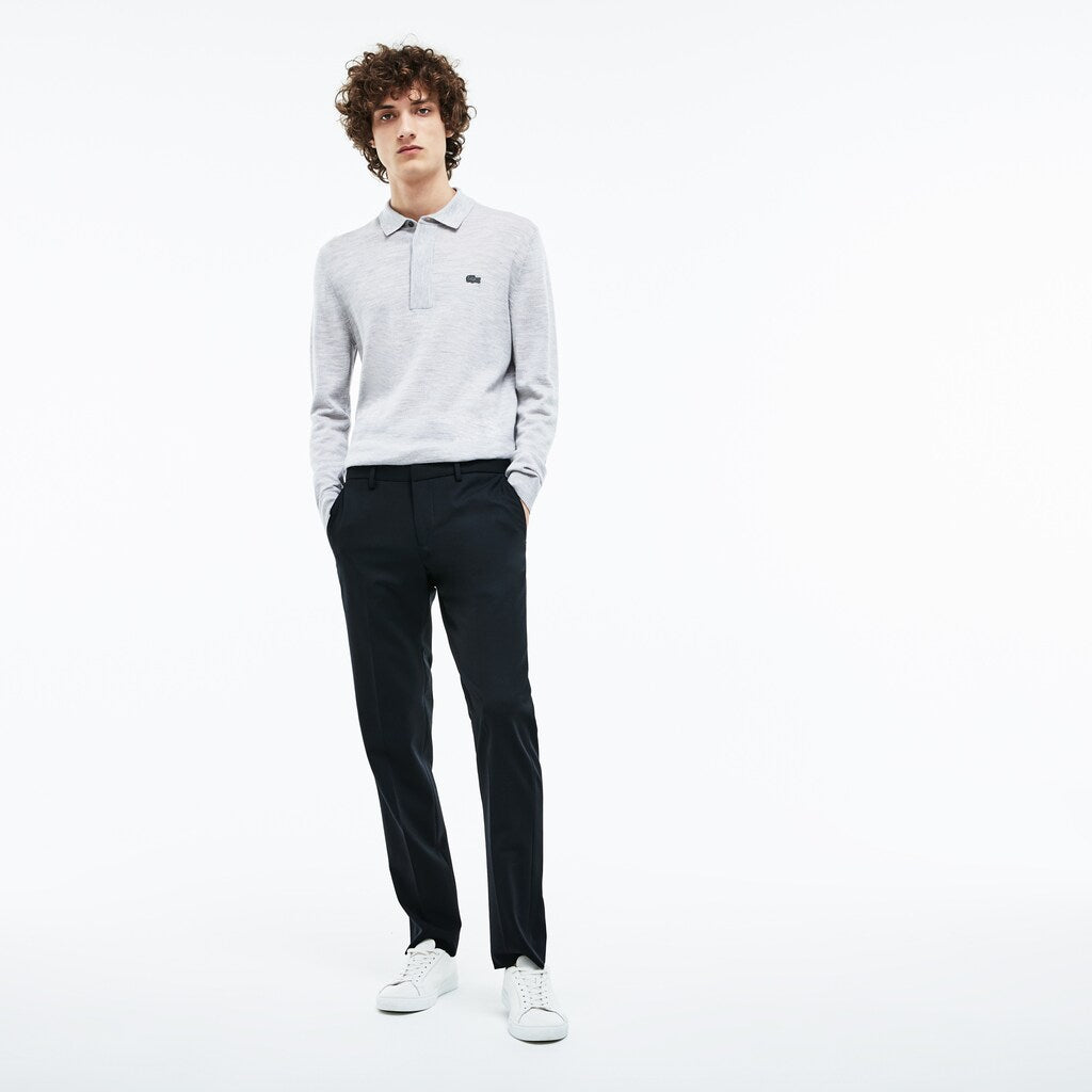 Slim Fit Stretch Twill Chino Pants | Lacoste Mens