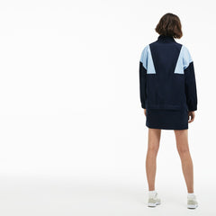 Wo  LIVE Colorblock Cotton Poplin Sweatshirt Dress | Lacoste Womens