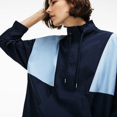 Wo  LIVE Colorblock Cotton Poplin Sweatshirt Dress | Lacoste Womens