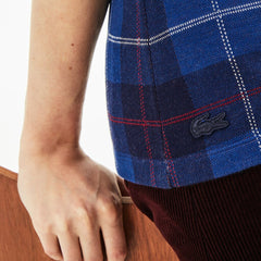 Wo  Tartan Check Cotton Jacquard Polo | Lacoste Womens