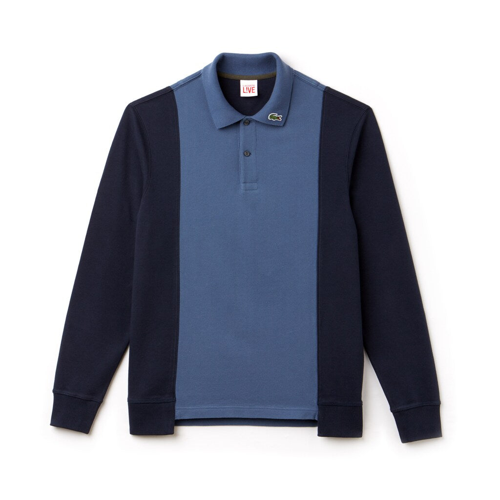 LIVE Regular Fit Colorblock Piqué Polo | Lacoste Mens