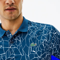 SPORT Novak Djokovic Print Technical Jersey Polo | Lacoste Mens
