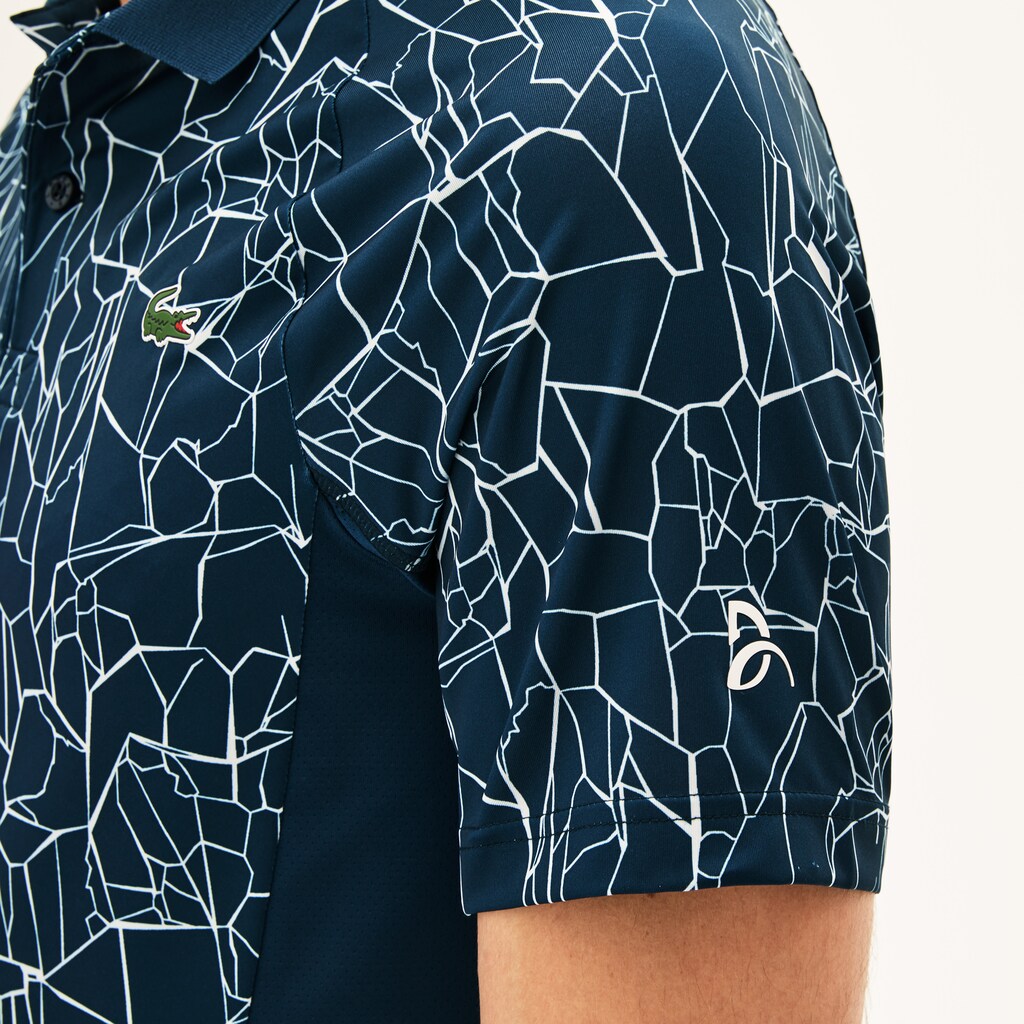 SPORT Novak Djokovic Print Technical Jersey Polo | Lacoste Mens