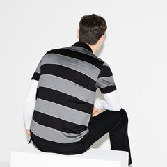 SPORT Striped Stretch Jersey Golf Polo | Lacoste Mens