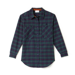 Wo  Slim Fit Stretch Check Cotton Canvas Shirt | Lacoste Womens