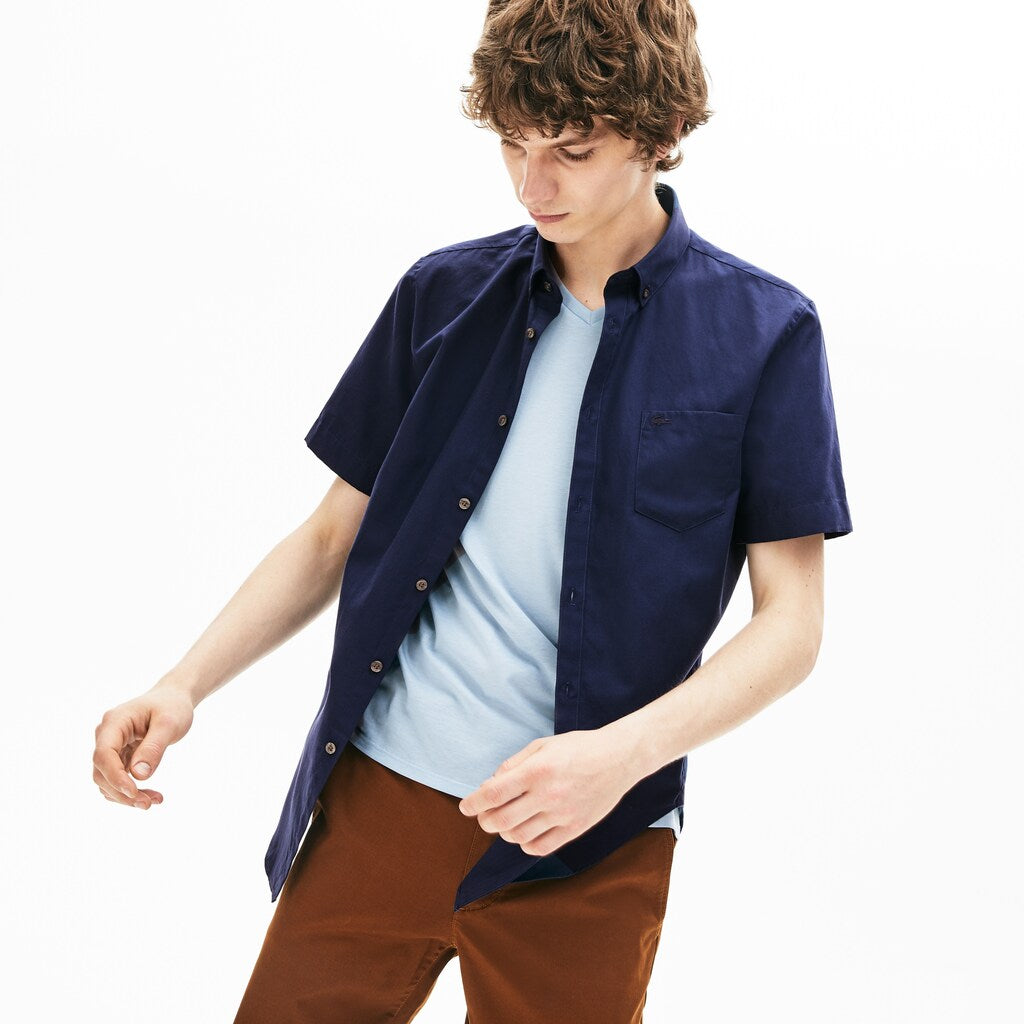 Regular Fit Mini Piqué Shirt | Lacoste Mens
